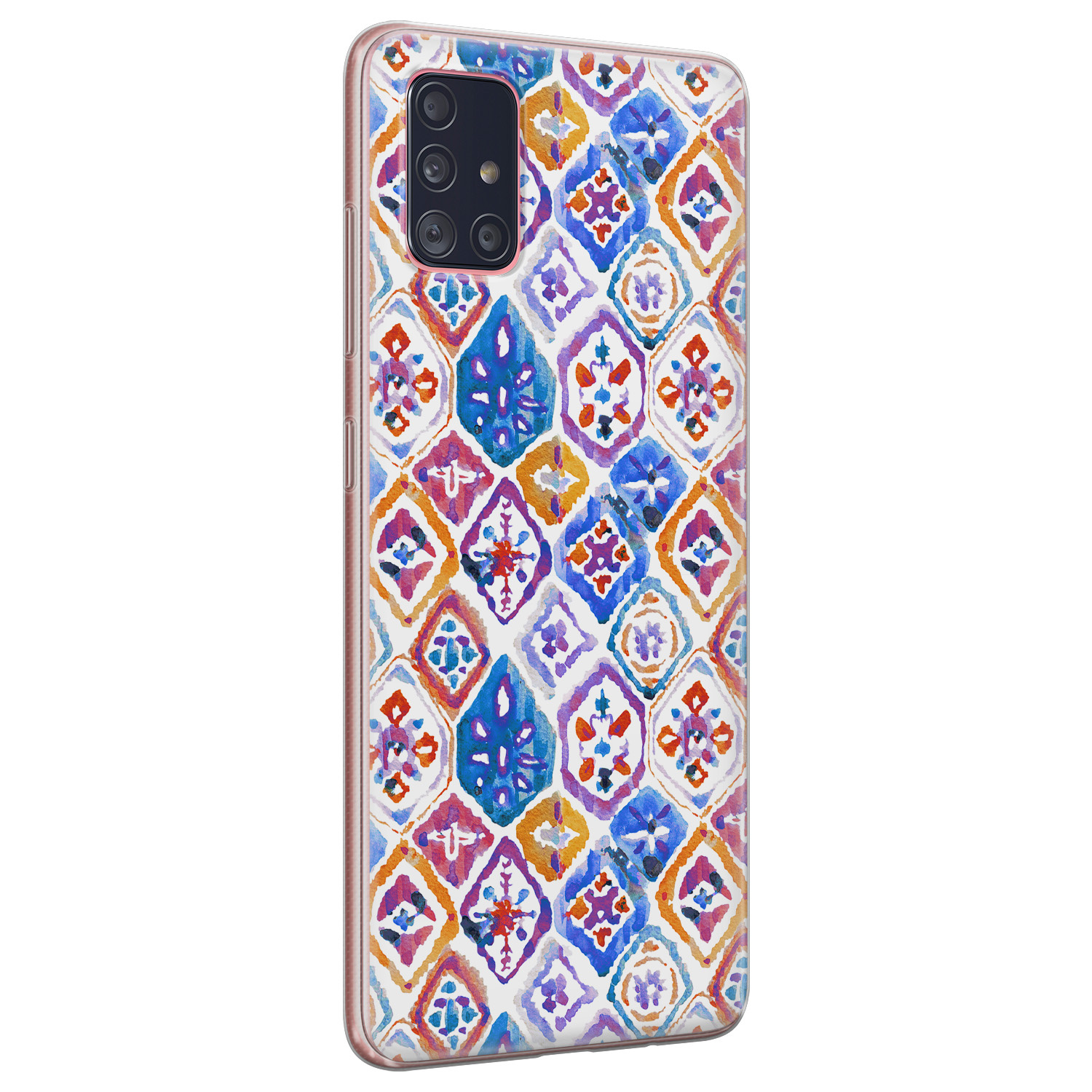 Leuke Telefoonhoesjes Samsung Galaxy A51 siliconen hoesje - Boho vibe