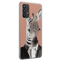 Leuke Telefoonhoesjes Samsung Galaxy A32 4G siliconen hoesje - Baby zebra