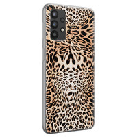 Leuke Telefoonhoesjes Samsung Galaxy A32 4G siliconen hoesje - Wild animal