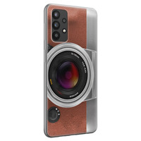 Leuke Telefoonhoesjes Samsung Galaxy A32 4G siliconen hoesje - Vintage camera