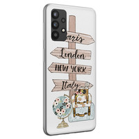 Leuke Telefoonhoesjes Samsung Galaxy A32 4G siliconen hoesje - Where to go next