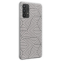 Leuke Telefoonhoesjes Samsung Galaxy A32 4G siliconen hoesje - Geometrisch