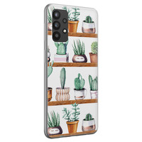 Leuke Telefoonhoesjes Samsung Galaxy A32 4G siliconen hoesje - Cactus