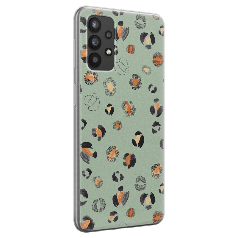 Leuke Telefoonhoesjes Samsung Galaxy A32 4G siliconen hoesje - Baby leo