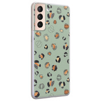 Leuke Telefoonhoesjes Samsung Galaxy S21 Plus siliconen hoesje - Baby leo