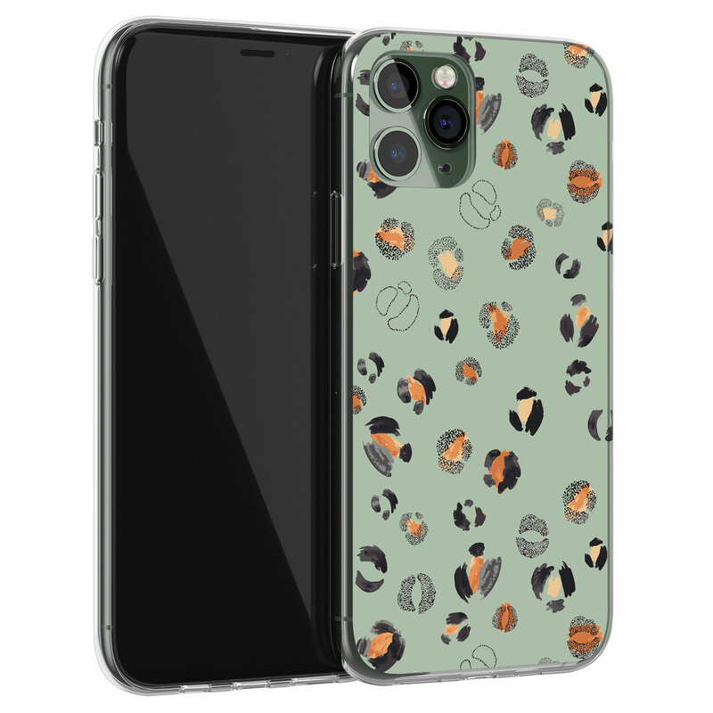 Leuke Telefoonhoesjes iPhone 11 Pro Max siliconen hoesje - Baby leo