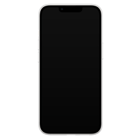 Leuke Telefoonhoesjes iPhone 13 siliconen hoesje - Marmer zwart goud