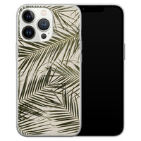 Leuke Telefoonhoesjes iPhone 13 Pro siliconen hoesje - Leave me alone