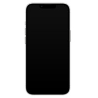 Leuke Telefoonhoesjes iPhone 13 Pro siliconen hoesje - Abstract gezicht lijnen