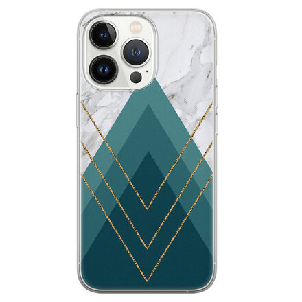 Geometrisch blauw