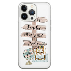 Leuke Telefoonhoesjes iPhone 13 Pro siliconen hoesje - Where to go next