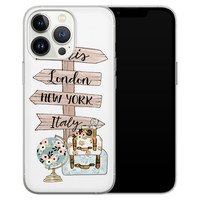 Leuke Telefoonhoesjes iPhone 13 Pro siliconen hoesje - Where to go next