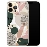 Leuke Telefoonhoesjes iPhone 13 Pro Max siliconen hoesje - Abstract print