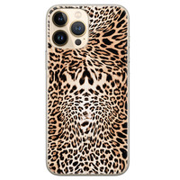Leuke Telefoonhoesjes iPhone 13 Pro Max siliconen hoesje - Wild animal