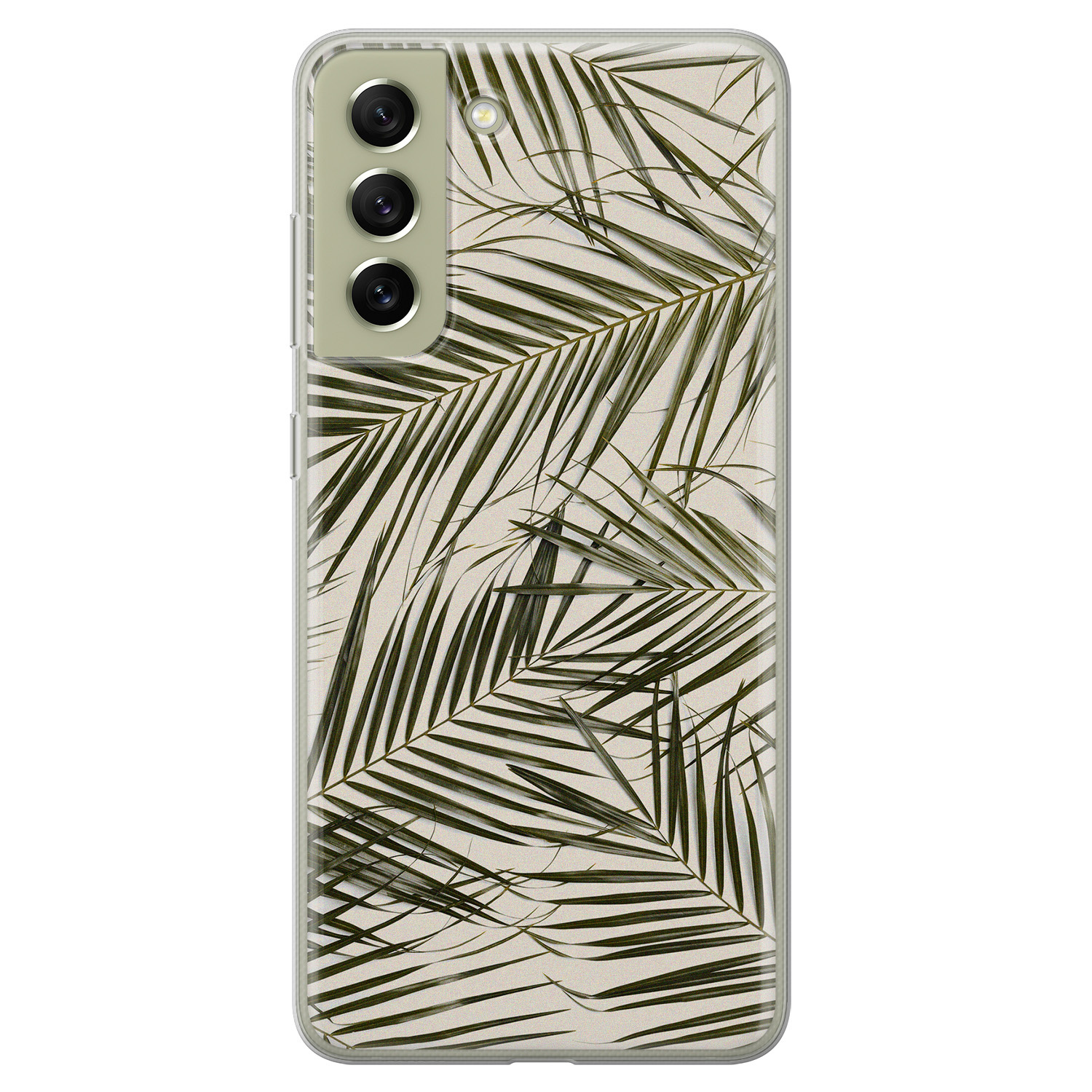 Leuke Telefoonhoesjes Samsung Galaxy S21 FE siliconen hoesje - Leave me alone