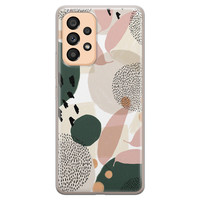 Leuke Telefoonhoesjes Samsung Galaxy A53 siliconen hoesje - Abstract print