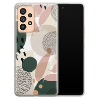 Leuke Telefoonhoesjes Samsung Galaxy A53 siliconen hoesje - Abstract print