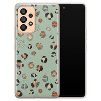 Leuke Telefoonhoesjes Samsung Galaxy A53 siliconen hoesje - Baby leo