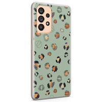 Leuke Telefoonhoesjes Samsung Galaxy A53 siliconen hoesje - Baby leo