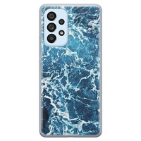 Leuke Telefoonhoesjes Samsung Galaxy A33 siliconen hoesje - Ocean blue