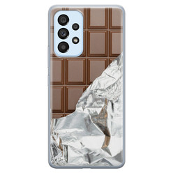 Samsung Galaxy A33 siliconen hoesje - Chocoladereep