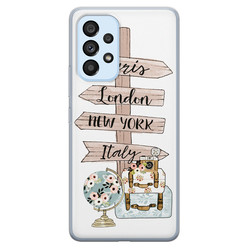 Leuke Telefoonhoesjes Samsung Galaxy A33 siliconen hoesje - Where to go next