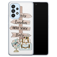 Leuke Telefoonhoesjes Samsung Galaxy A33 siliconen hoesje - Where to go next