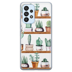 Leuke Telefoonhoesjes Samsung Galaxy A33 siliconen hoesje - Cactus