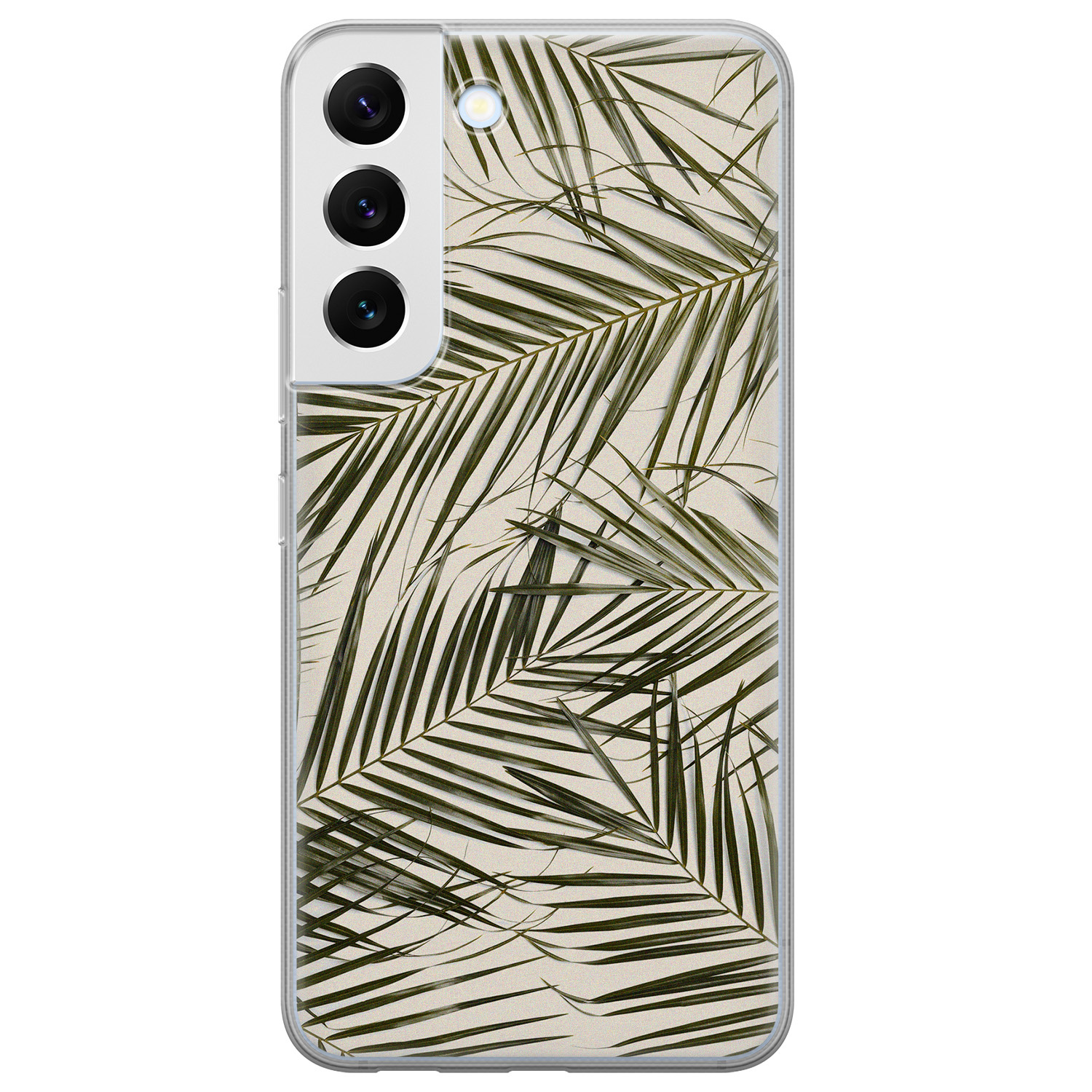 Leuke Telefoonhoesjes Samsung Galaxy S22 siliconen hoesje - Leave me alone