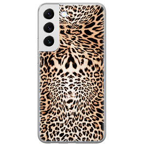 Leuke Telefoonhoesjes Samsung Galaxy S22 siliconen hoesje - Wild animal