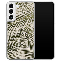 Leuke Telefoonhoesjes Samsung Galaxy S22 Plus siliconen hoesje - Leave me alone