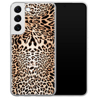 Leuke Telefoonhoesjes Samsung Galaxy S22 Plus siliconen hoesje - Wild animal