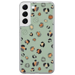 Leuke Telefoonhoesjes Samsung Galaxy S22 Plus siliconen hoesje - Baby leo