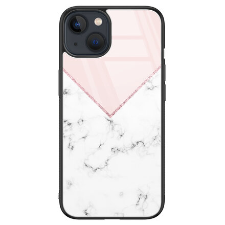 Marmer roze grijs