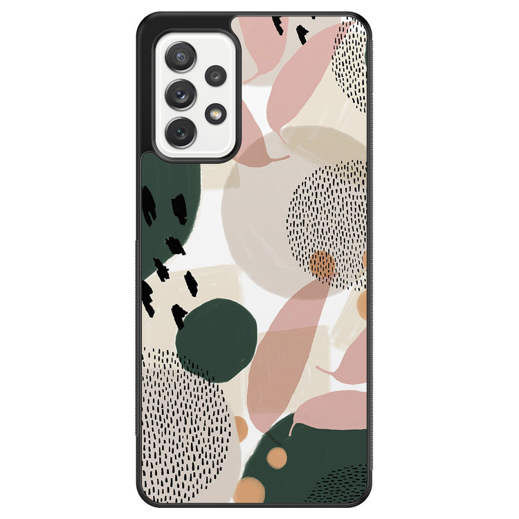 Leuke Telefoonhoesjes Samsung Galaxy A52 hoesje - Abstract print