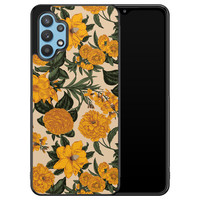 Leuke Telefoonhoesjes Samsung Galaxy A32 5G hoesje - Retro flowers