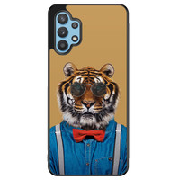 Leuke Telefoonhoesjes Samsung Galaxy A32 5G hoesje - Tijger hipster