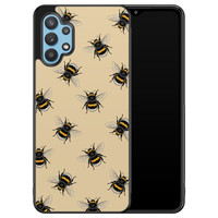 Leuke Telefoonhoesjes Samsung Galaxy A32 5G hoesje - Bee happy