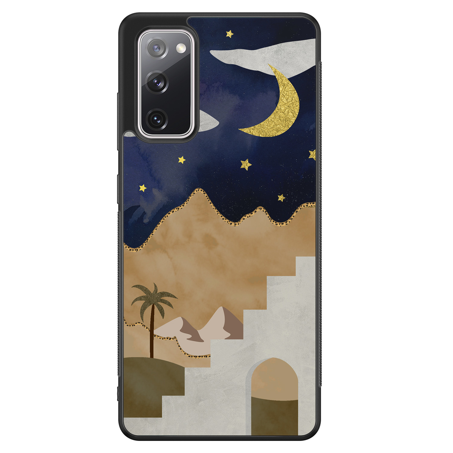 Leuke Telefoonhoesjes Samsung Galaxy S20 FE hoesje - Desert night