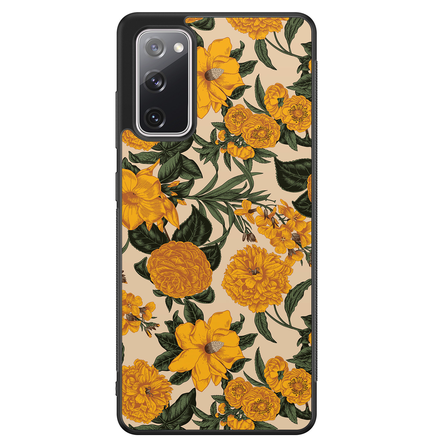Leuke Telefoonhoesjes Samsung Galaxy S20 FE hoesje - Retro flowers