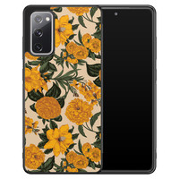 Leuke Telefoonhoesjes Samsung Galaxy S20 FE hoesje - Retro flowers