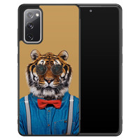 Leuke Telefoonhoesjes Samsung Galaxy S20 FE hoesje - Tijger hipster