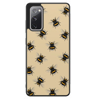 Leuke Telefoonhoesjes Samsung Galaxy S20 FE hoesje - Bee happy