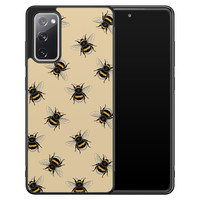 Leuke Telefoonhoesjes Samsung Galaxy S20 FE hoesje - Bee happy