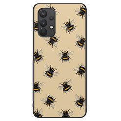 Leuke Telefoonhoesjes Samsung Galaxy A32 4G hoesje - Bee happy