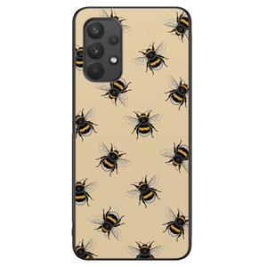 Leuke Telefoonhoesjes Samsung Galaxy A32 4G hoesje - Bee happy