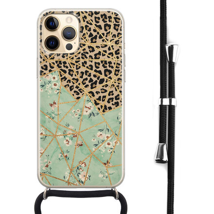 Luipaard flower print