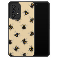 Leuke Telefoonhoesjes Samsung Galaxy A53 hoesje - Bee happy