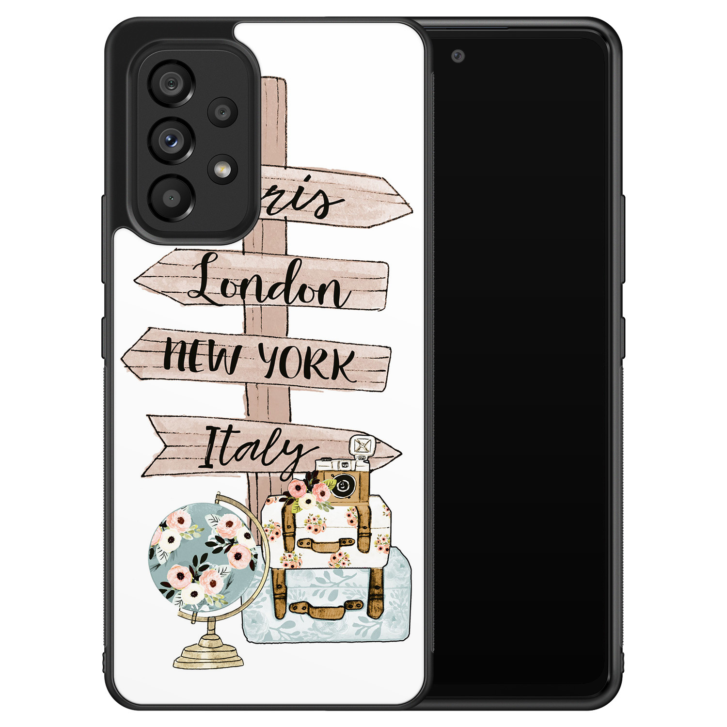 Leuke Telefoonhoesjes Samsung Galaxy A33 hoesje - Where to go next