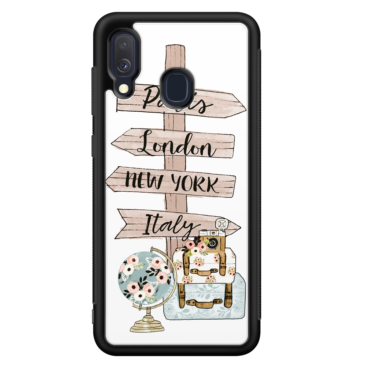 Leuke Telefoonhoesjes Samsung Galaxy A40 hoesje - Where to go next